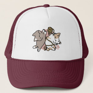 Casquette Conception de chats mignons et joueurs – Art de pa