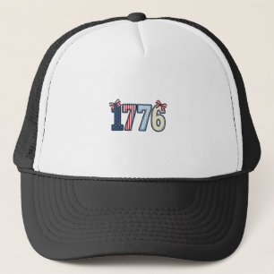Casquette Conception de chemise à ruban patriotique vintage
