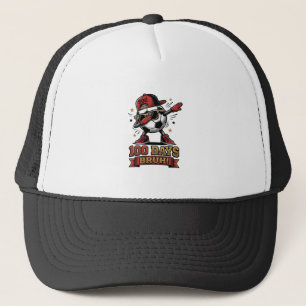 Casquette Conception de chemise de soccer Dabbing 100 jours