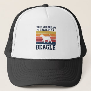 Casquette Conception de chemise de thérapie pour chien Beagl