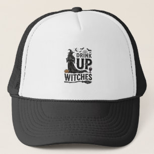 Casquette Conception de chemise Halloween sorcières buvez vi