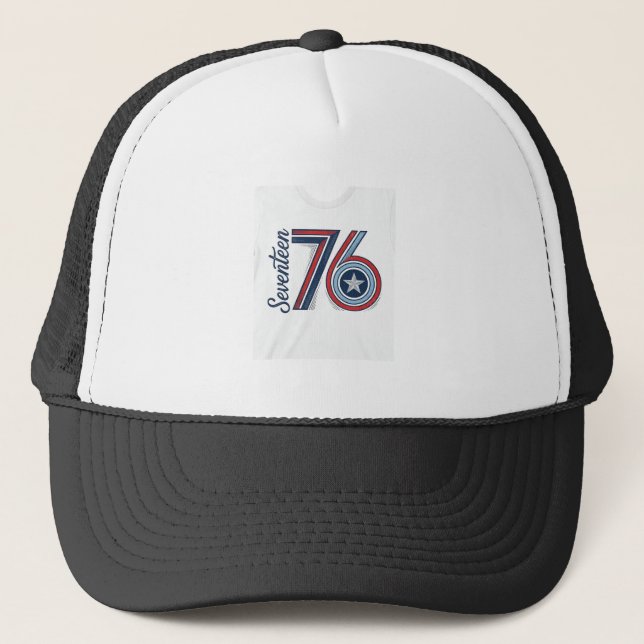 Casquette Conception de chemise vectorielle patriotique Vint (Devant)