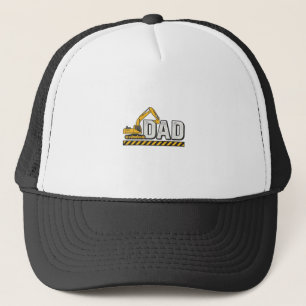 Casquette Conception de chemise vintage excavatrice Papa Con