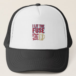 Casquette Conception de chemise vintage Feux d'artifice de b
