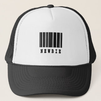 Casquette conception de code-barres