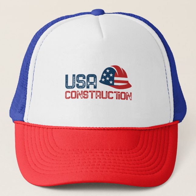 Casquette conception de construction aux États-Unis (Devant)