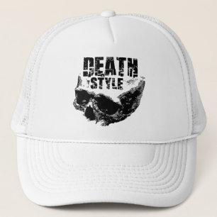 Casquette Conception de crâne de style de mort