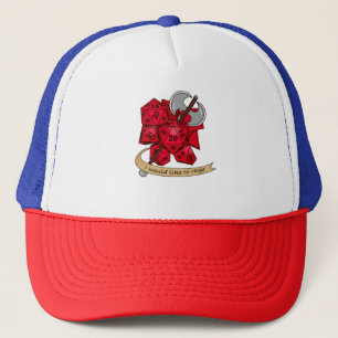 Casquette Conception de dés barbares