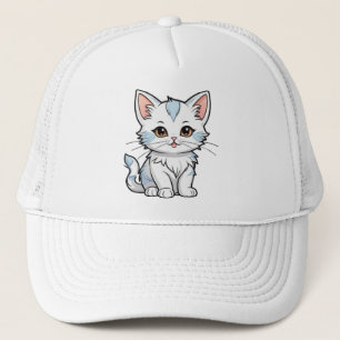 Casquette Conception de dessin de ligne de dessin animé de c