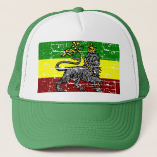 Casquette Conception de drapeau de Rastafarian