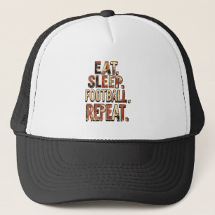 Casquette Conception de fan de football vintage   Graphique 
