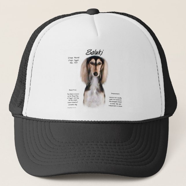 Casquette Conception de l'histoire de Saluki (Devant)