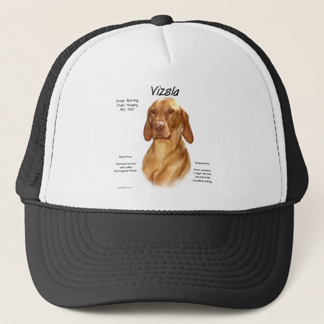 Casquette Conception de l'histoire de Vizsla (Devant)