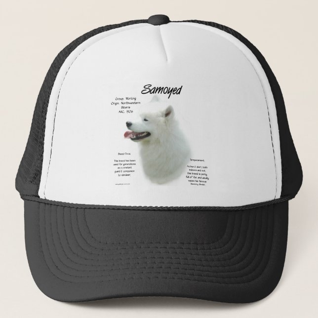 Casquette Conception de l'historique Samoyed (Devant)