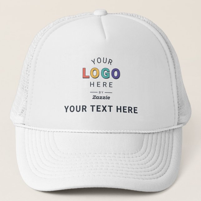 Casquette Conception de logo d'entreprise personnalisé (Devant)