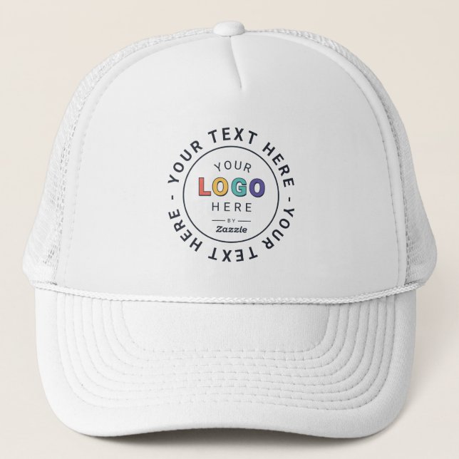 Casquette Conception de logo et de message personnalisé (Devant)