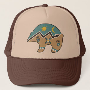 Casquette Conception de l'ours tribal