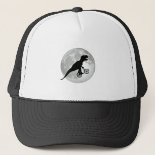 Casquette Conception de lune volante Trex drôle