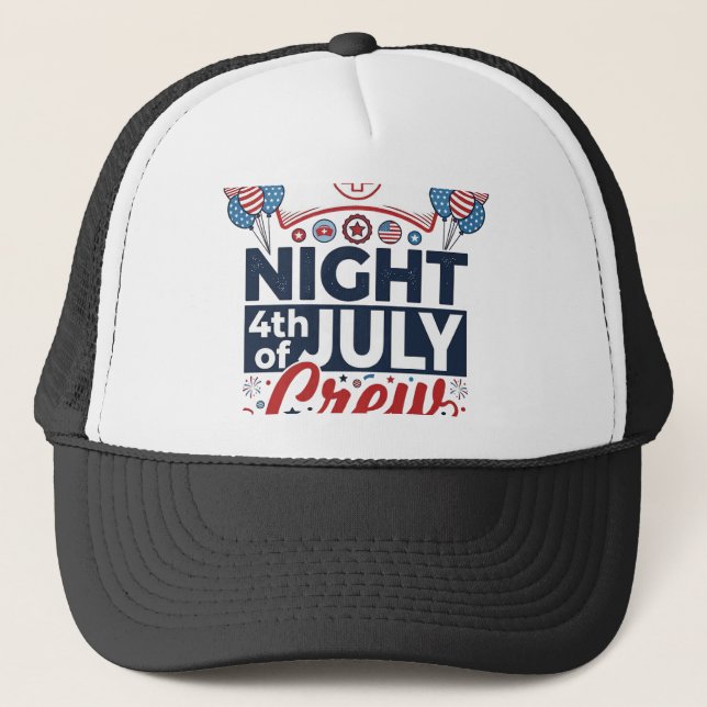 Casquette Conception de maillot patriotique d'infirmière de  (Devant)