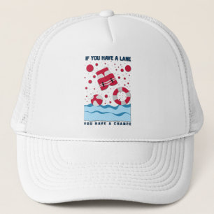 Casquette Conception de maître-nageur cool - Si vous avez un
