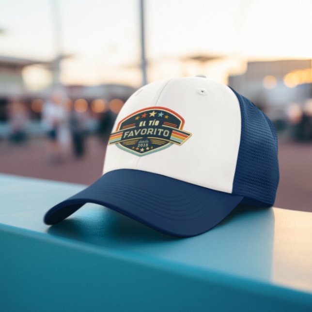 Casquette Conception de patch d'année personnalisée El Tío F (Créateur téléchargé)