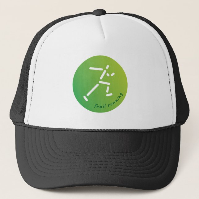 Casquette Conception de piste en cours (Devant)