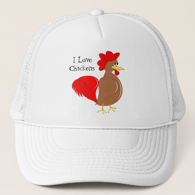 Casquette Conception de poulet (Devant)