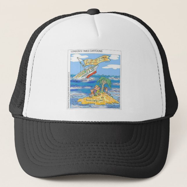 Casquette Conception de sites Web Terreur Bateau de Croisièr (Devant)