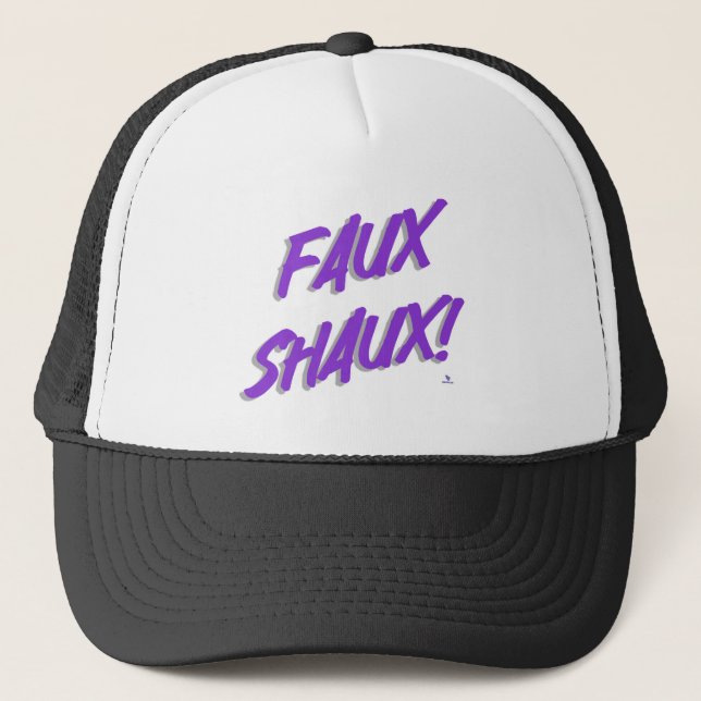 Casquette Conception de slogan drôle faux pour sûr (Devant)