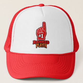 Casquette Conception de sports de doigt en mousse Joueur cla