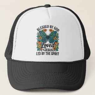Casquette Conception de T-Shirt chrétien Papillon Bénit (2)