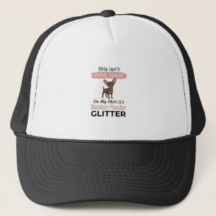 Casquette Conception de T-shirt de chien drôle à paillettes
