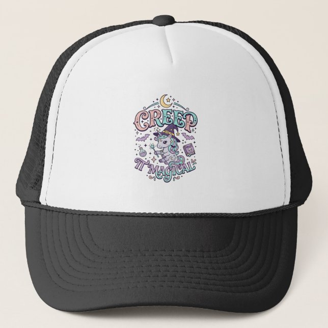 Casquette Conception de T-Shirt de Style Rétro Magique de Li (Devant)