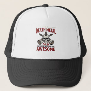 Casquette Conception de t-shirt vintage crâne de papa Death