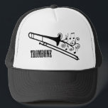 Casquette Conception de vecteur de trombone<br><div class="desc">T-shirts et cadeaux de conception de vecteur de trombone</div>