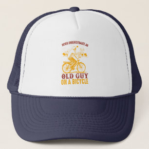 Casquette Conception de vieux vélos Vélo jamais sous-est