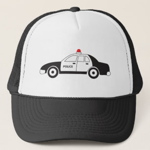 Casquette Conception de voiture de la police de jouets