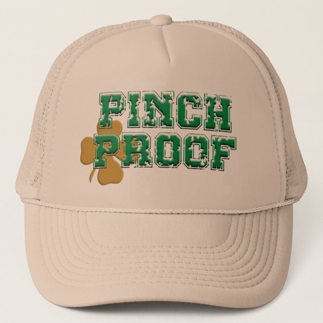 Casquette Conception des St patrick de preuve de pinch (Devant)