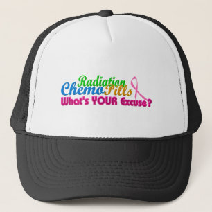 Casquette Conception d'excuse de chimio de cancer du sein