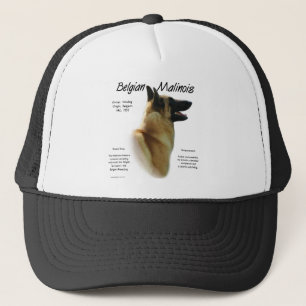 Casquette Conception d'histoire de Malinois de Belge
