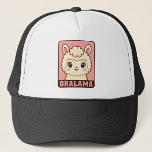 Casquette Conception d'illustration de lama mignon