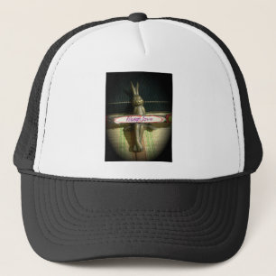 Casquette Conception d'impression d'art de lapin inspirant t