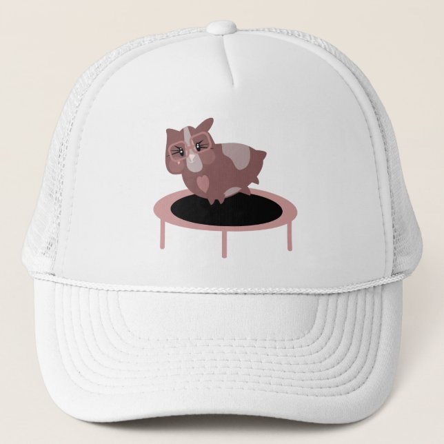 Casquette Conception drôle de fitness pour cochons d'Inde (Devant)