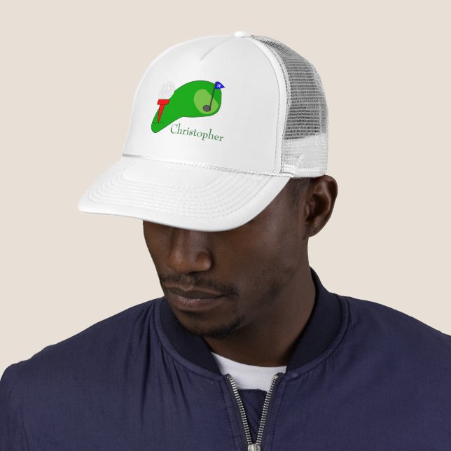 Casquette Conception du golf (En situation)