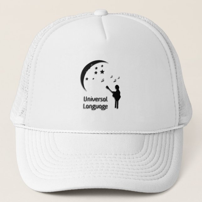Casquette Conception musicale de langue universelle (Devant)