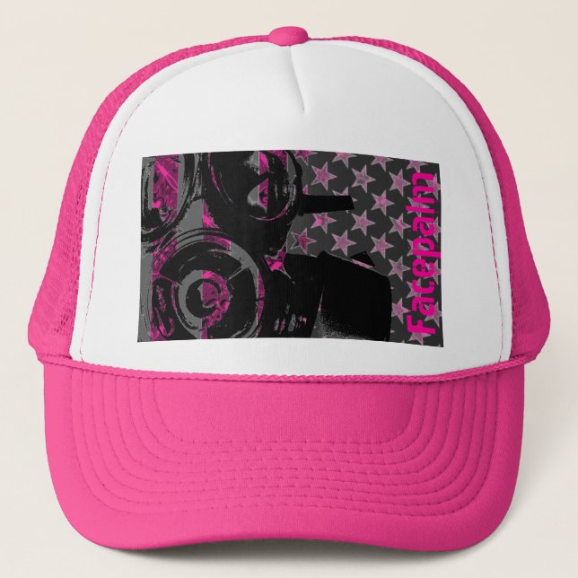 Casquette Conception originale d'art de FACEPALM sur le (Devant)