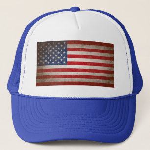 Casquette Conception patriotique vintage de drapeau