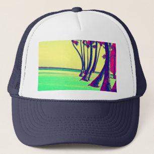 Casquette conception psychédélique géniale de plage