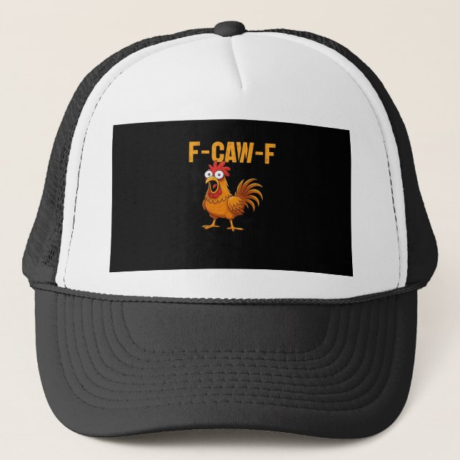 Casquette Conception simple essentielle de F-Caw-F-Chicken (Devant)