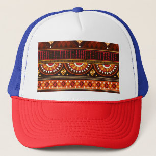 Casquette Conception Tribal sans soudure pour diverses utili